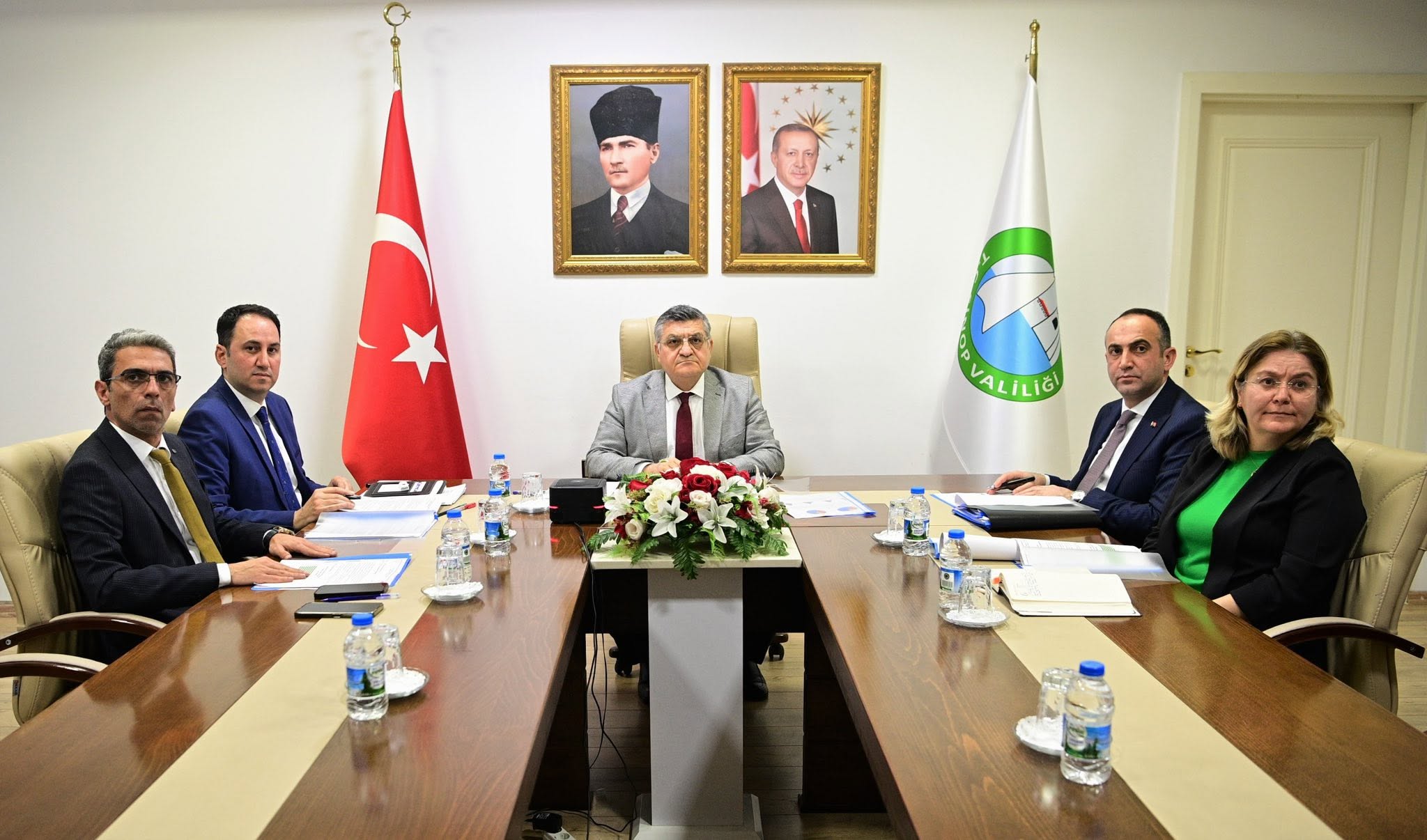 Valimiz Dr. Mustafa Özarslan, “Sosyal Risk Haritaları Saha Çalışmaları” VKS Toplantısına Katıldı