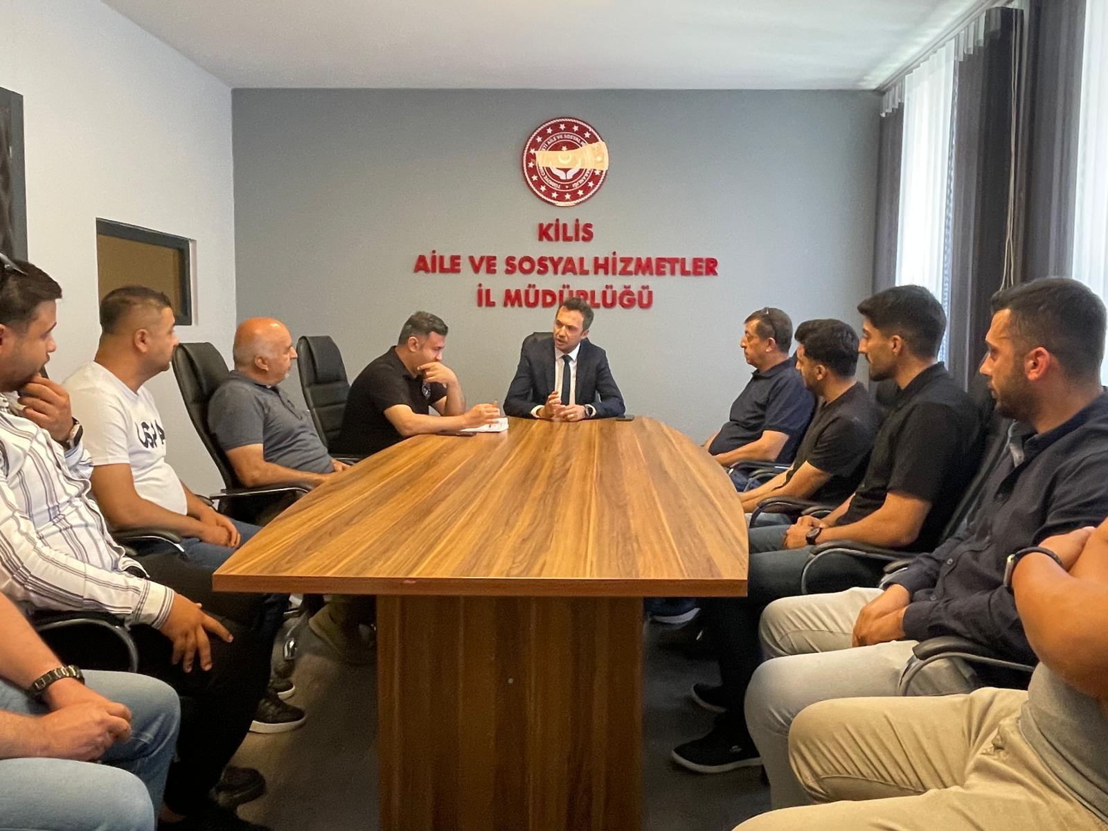 İl Müdürlüğümüz ve Bağlı Kuruluş Şoförlerimizle Güvenli Hizmet ve Koordinasyon Toplantısı