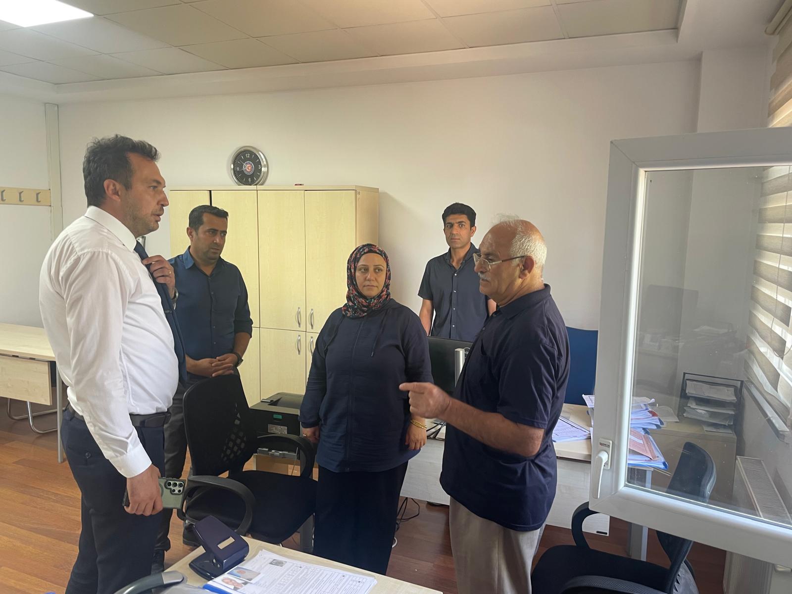 İl Müdürümüz Çetin TUTAŞ, Kilis Sosyal Hizmet Merkezi Müdürlüğünü Ziyaret Etti