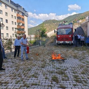 Yangın Tatbikatı Gerçekleştirildi. - fotoğraf 6