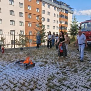 Yangın Tatbikatı Gerçekleştirildi. - fotoğraf 9