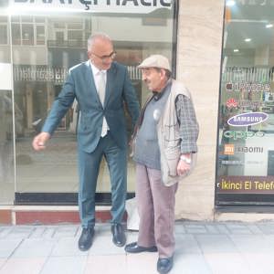 İl Müdürümüz Sayın Dr. Cengiz MADEN, Kıbrıs Gazimiz Şaban Metin AKSOY ile Bir Araya Geldi - fotoğraf 2