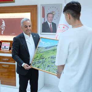 İl Müdürümüz Sayın Ömer Faruk ERGÜN' e ziyaret  - fotoğraf 1