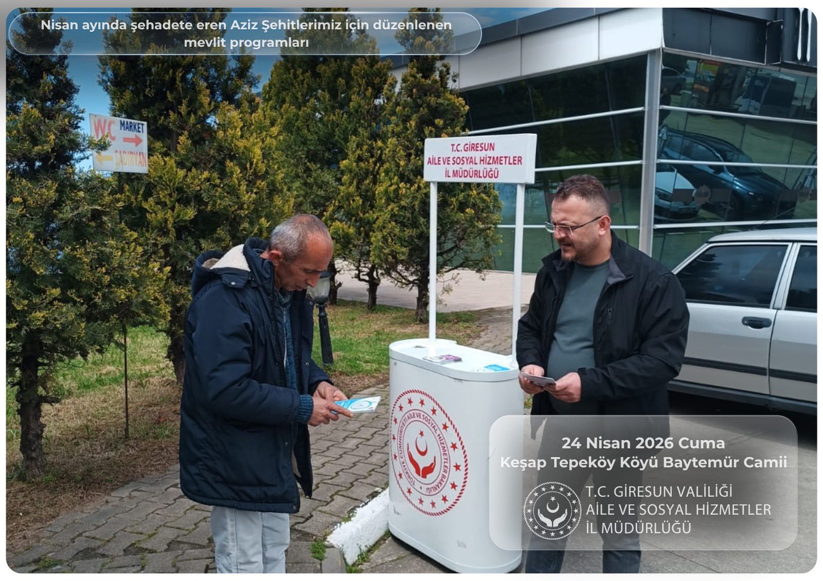 Aziz Şehitlerimiz ve Ahirete İntikal Eden Gazilerimiz İçin Mevlit Programı Düzenlendi
