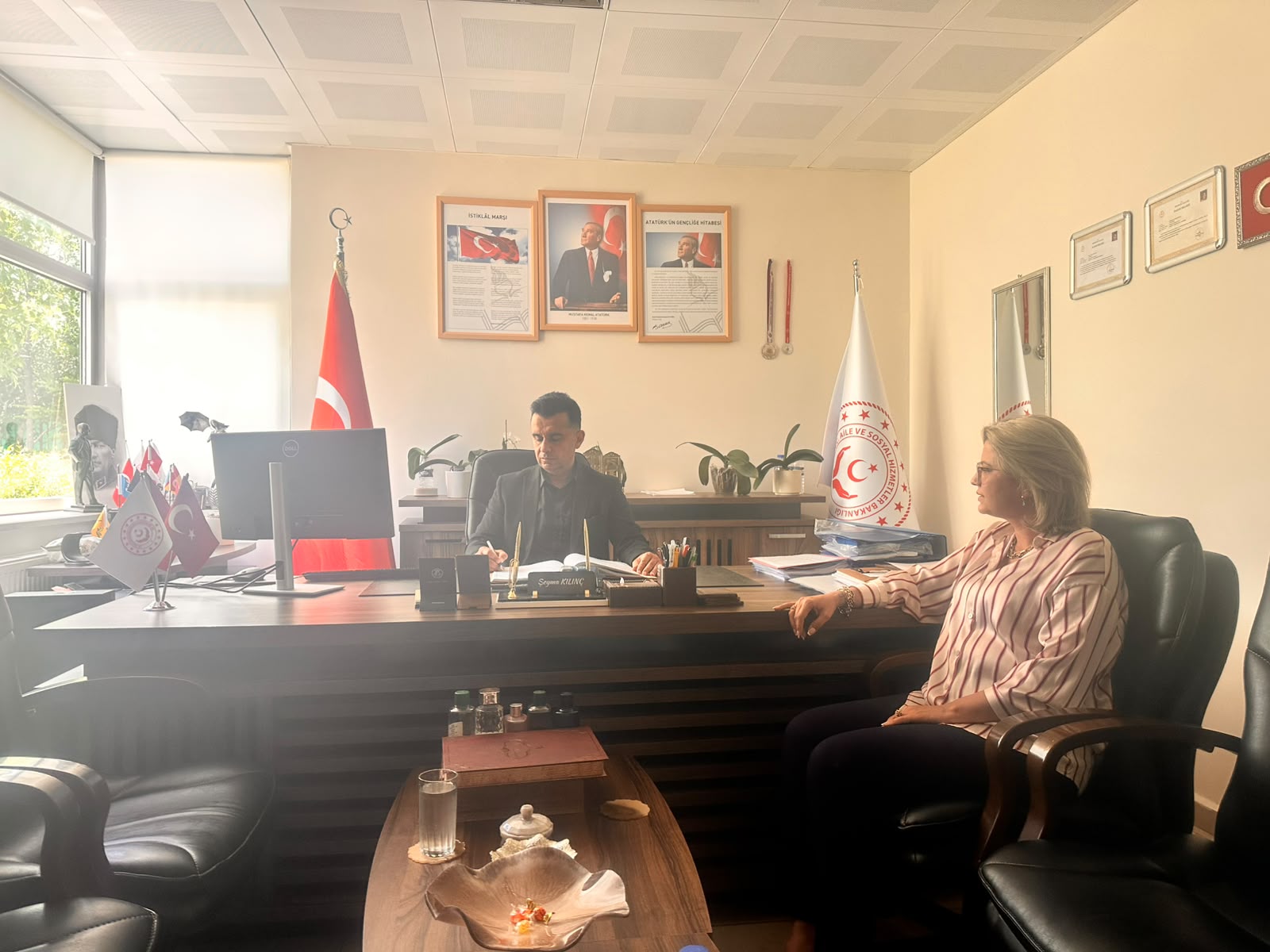 Erzurum Çocuk Evleri Sitesi Müdürlüğü’nde Denetim ve İncelemelerde Bulunduk.