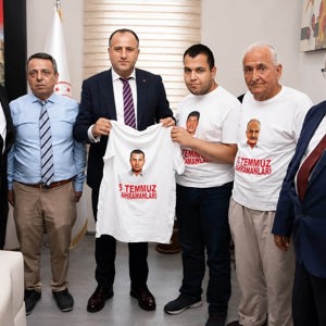 15 Temmuz Demokrasi ve Millî Birlik Günü Dolayısıyla Umut Evlerimizden İl Müdürümüze Anlamlı Ziyaret - fotoğraf 6