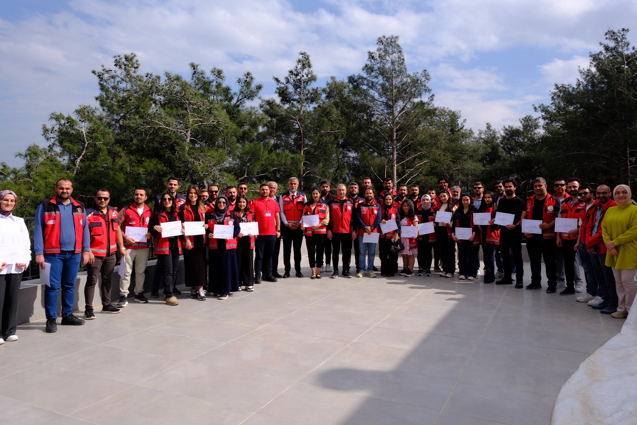Psikososyal Destek Çalışmalarına Katkı Sunan Gaziantep Ekibine Teşekkür