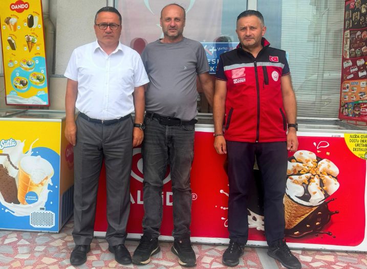 Gazimiz Kamil Ayar, Hanesinde Ziyaret Edildi.