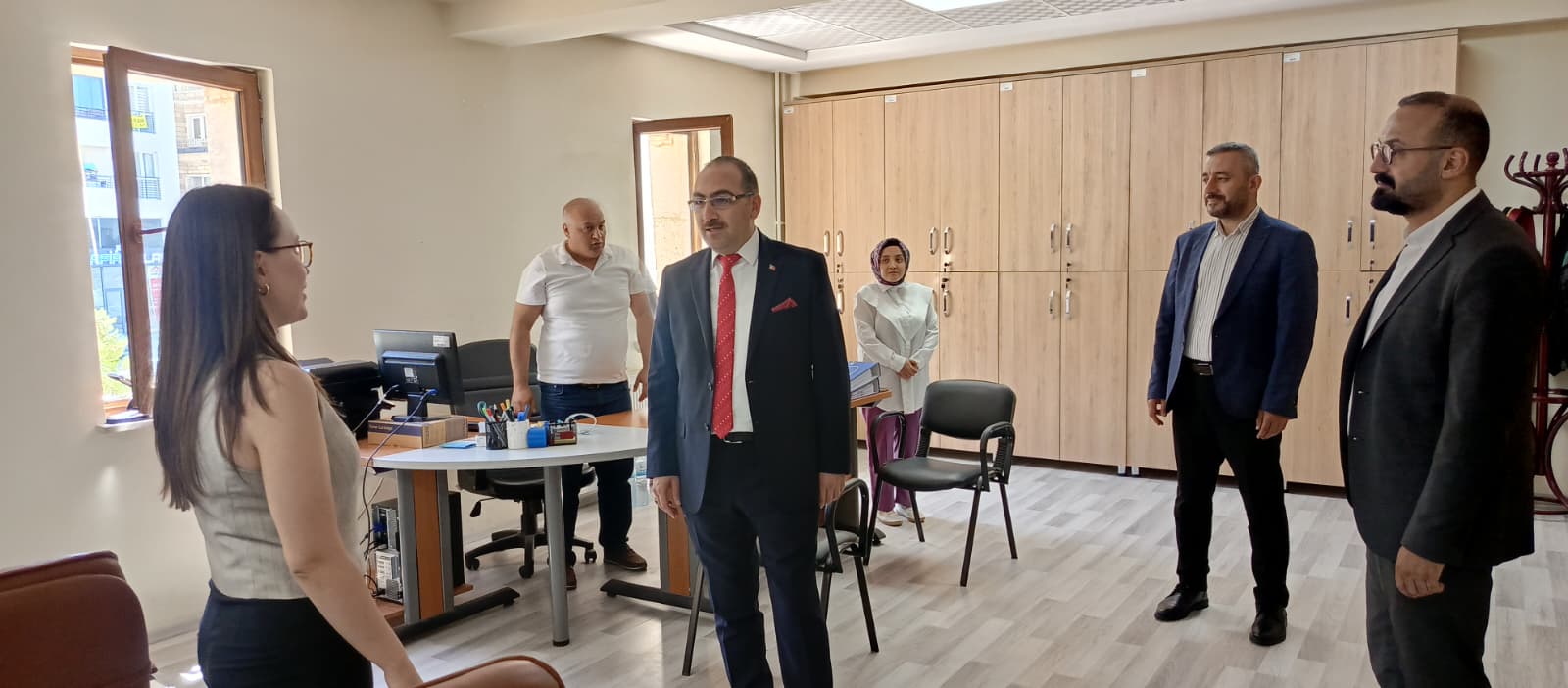 İl Müdürümüz Sayın Cüneyd ÖZDEMİR, İl Müdürlüğümüz Hizmet Birimlerini Ziyaret Etti
