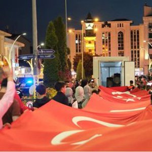 15 Temmuz Demokrasi ve Millî Birlik Günü kapsamında Cumhuriyet Meydanı’nda düzenlenen anma programına, İl Müdürlüğümüz personeli ile birlikte katılım sağladı. - fotoğraf 4