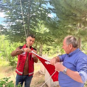 Şehidimizin Bayrağı Değiştirildi. - fotoğraf 1
