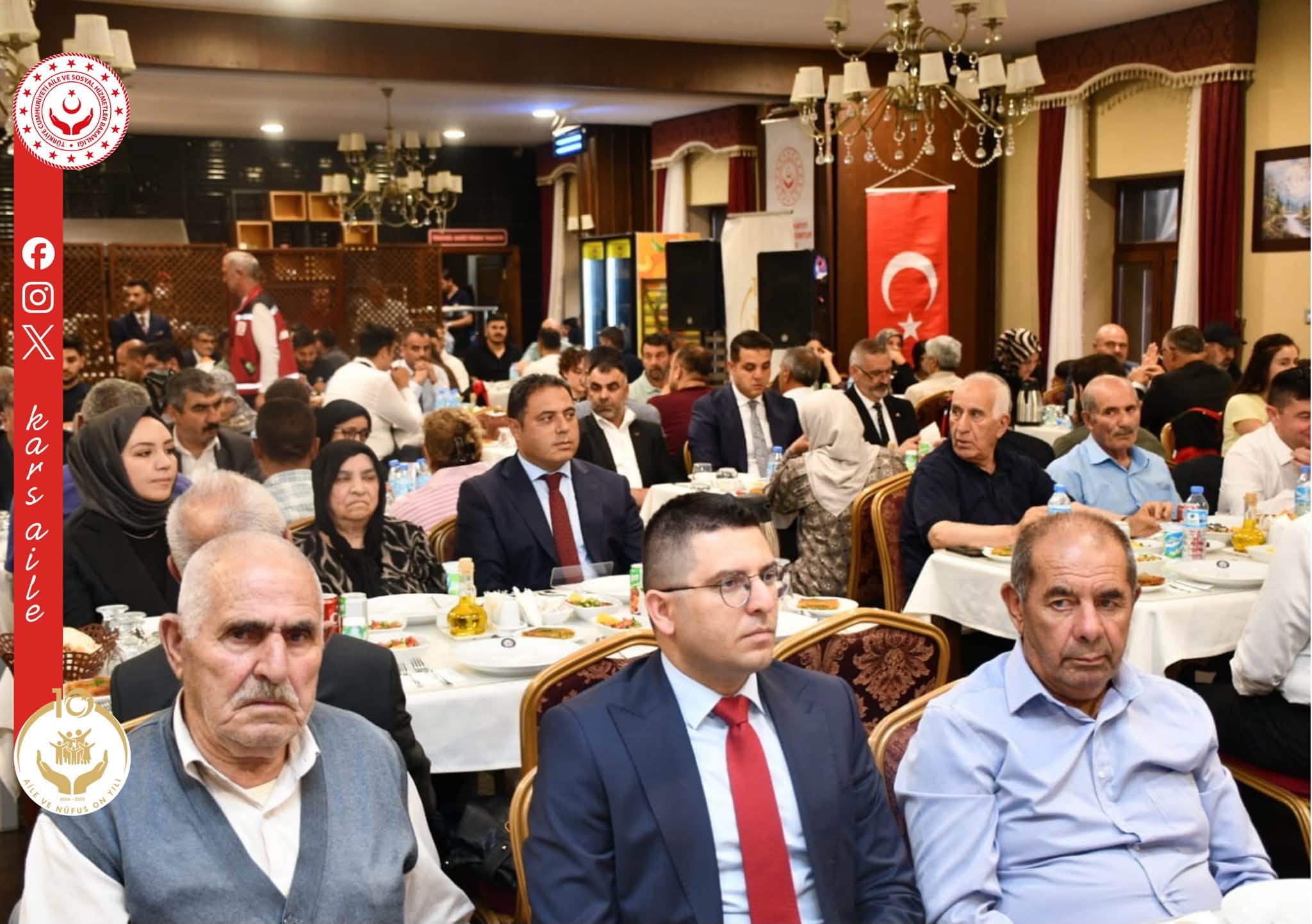 📍15 Temmuz Demokrasi ve Milli Birlik Günü'nün 10. Yılı Münasebetiyle Onurlarına Yemek Programı Düzenlendi