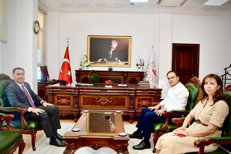 Karpuzlu Kaymakamımız Sayın Mustafa Bayram’ı Makamında Ziyaret