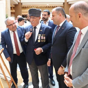 “İrade Bizim, Zafer Bizim” Temalı Resim Sergimizi Ziyaretçilerimizle Buluşturduk - fotoğraf 7