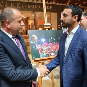 “İrade Bizim, Zafer Bizim” Temalı Resim Sergimizi Ziyaretçilerimizle Buluşturduk - fotoğraf 16