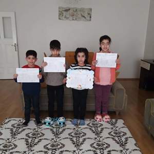 Koruma altında bulunan çocuklarımızın karne heyacanına ortak olduk    - fotoğraf 1