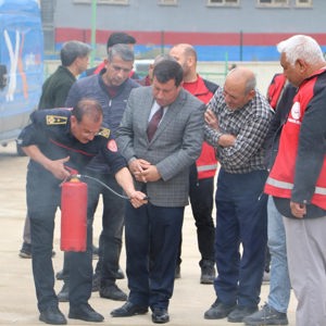 Harran SHM Personeline Yangın Eğitimi ve Tatbikatı - fotoğraf 3