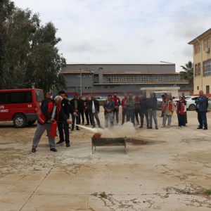 Harran SHM Personeline Yangın Eğitimi ve Tatbikatı - fotoğraf 4