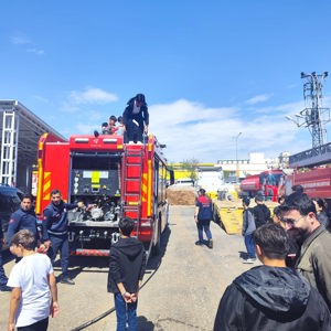 ÇEKOM Çocukları Yangın Eğitimi ve Tatbikatına Katıldı - fotoğraf 2