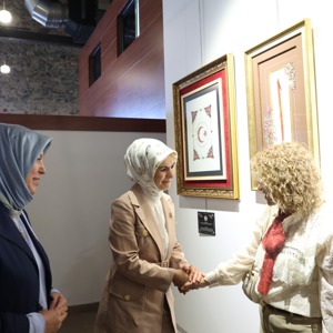 Bakanımız Göktaş, Vakıfbank'ın "İrade Bizim Zafer Bizim Sergisi"ne katıldı - fotoğraf 9
