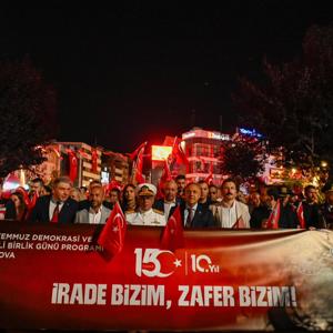 15 Temmuz Demokrasi ve Millî Birlik Günü’nde Demokrasi Yürüyüşü Gerçekleştirildi - fotoğraf 1