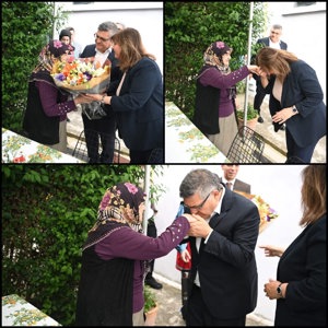 Vali Özarslan'dan Şehit Ailesine Bayram Ziyareti - fotoğraf 1