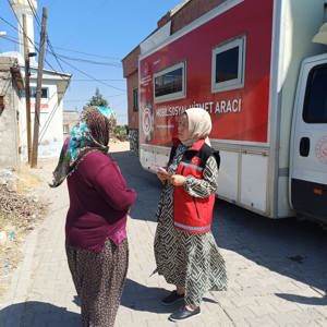 Mobil Sosyal Hizmet Aracımız Gökçebağ Beldesi'nde - fotoğraf 2