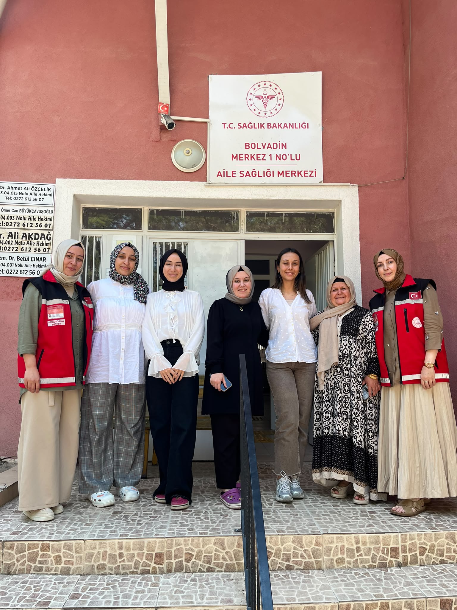 Bolvadin Sosyal Hizmet Merkezi, Bolvadin 1 No’lu Aile Sağlığı Merkezi'ni Ziyaret Ederek Bilgilendirildi