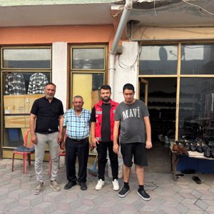 Kıbrıs Gazimiz Atalay Taşkınöz, Yerköy Sosyal Hizmet Merkezi Müdürlüğümüzce ziyaret edildi.  - fotoğraf 1