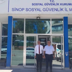 İl Müdürü Özok'tan SGK İl Müdürü Şahin'e Ziyaret - fotoğraf 1