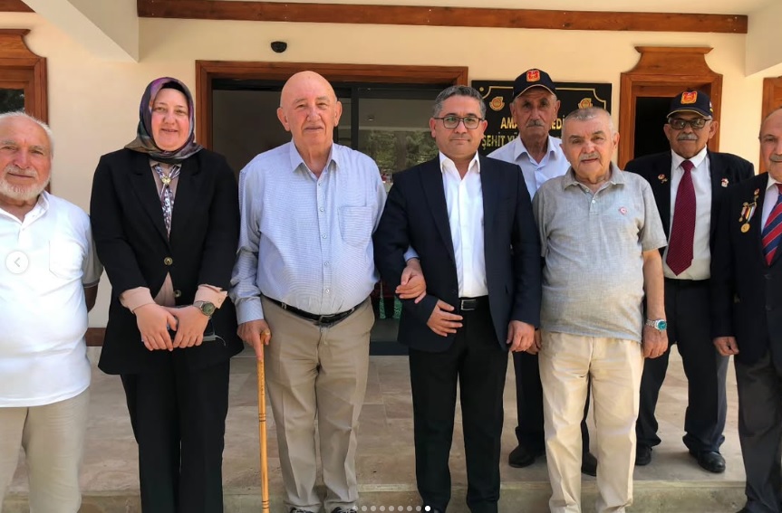 İl Müdürümüz Adem YÜCEL’den Türkiye Muharip Gaziler Derneği Amasya Şubesine Ziyaret