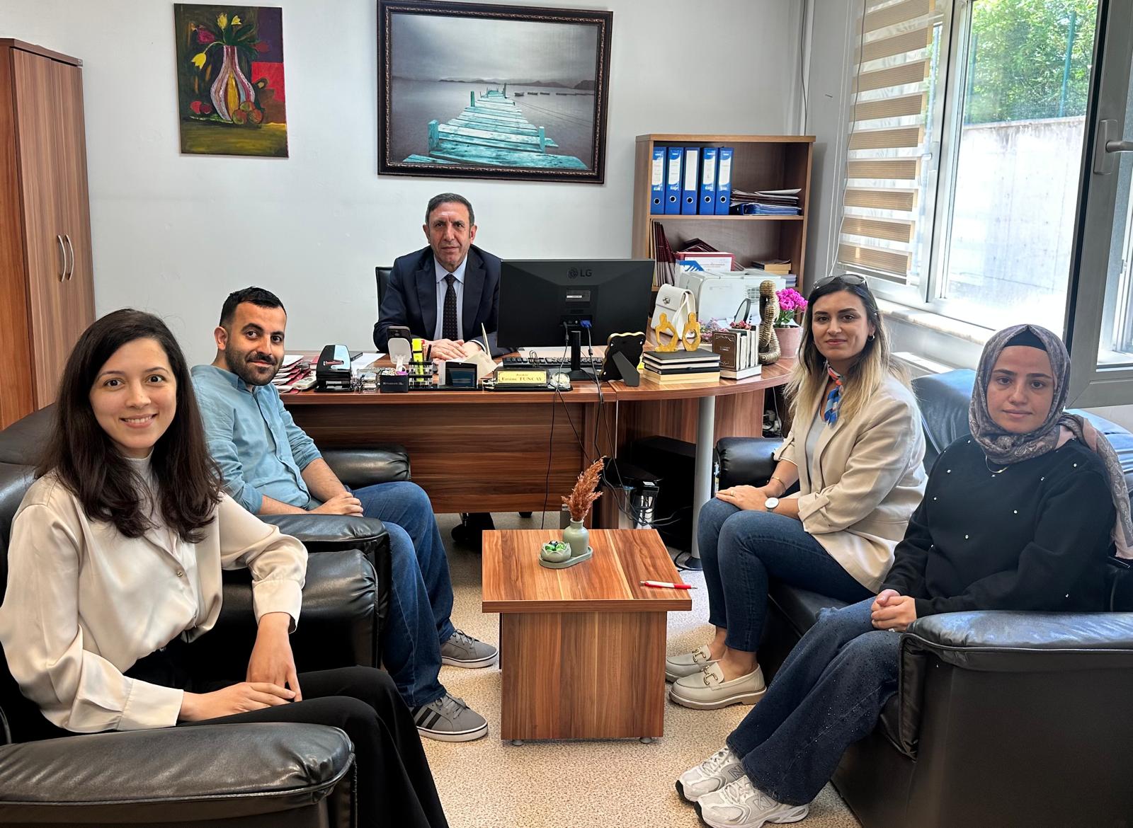 İl Müdürümüz Sayın Aydın Polat’tan Hukuk Hizmetleri Birimine Veda Ziyareti