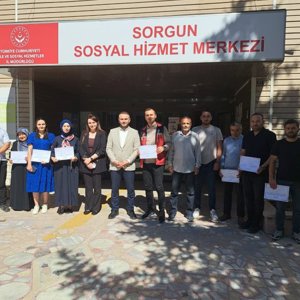 İl Müdürümüz Alper Alp, Sorgun Sosyal Hizmet Merkezi Müdürlüğümüzü Ziyaret Etti. - fotoğraf 1