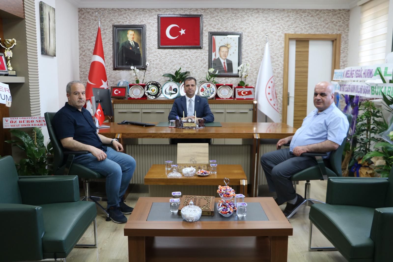 Altınokta Körler Derneğinden İl Müdürümüze Ziyaret