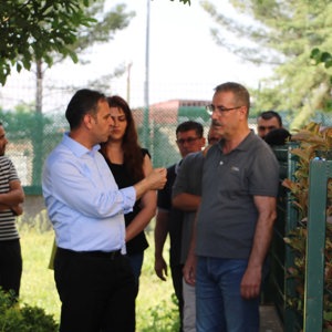 Sur Çocuk Evleri Sitesi Müdürlüğüne Ziyaret Gerçekleştirildi - fotoğraf 2