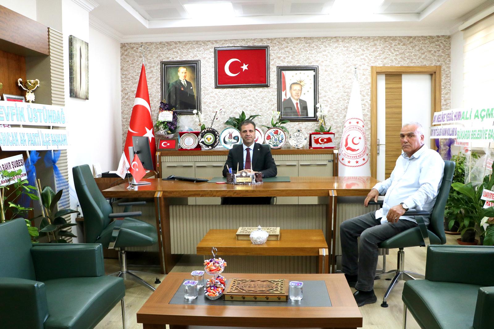15 Temmuz Şehidimizin Kıymetli Ailesinden İl Müdürümüze Ziyaret