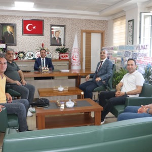 Anadolu Ölümsüz Kahramanlar Konfederasyonundan İl Müdürümüze Ziyaret - fotoğraf 1
