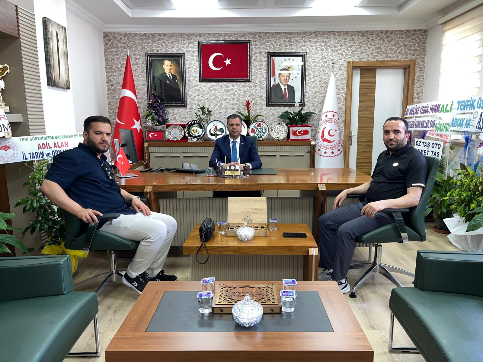 Diyarbakır Kayapınar Engelliler Spor Kulübünden İl Müdürümüze Ziyaret