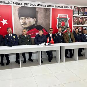 18 Mart Şehitleri Anma Günü ve Çanakkale Zaferi’nin 111. yıl dönümü münasebetiyle dernekler ziyaret edilerek Şehit yakınlarımız ve Gazilerimizle bir araya geldi. - fotoğraf 1