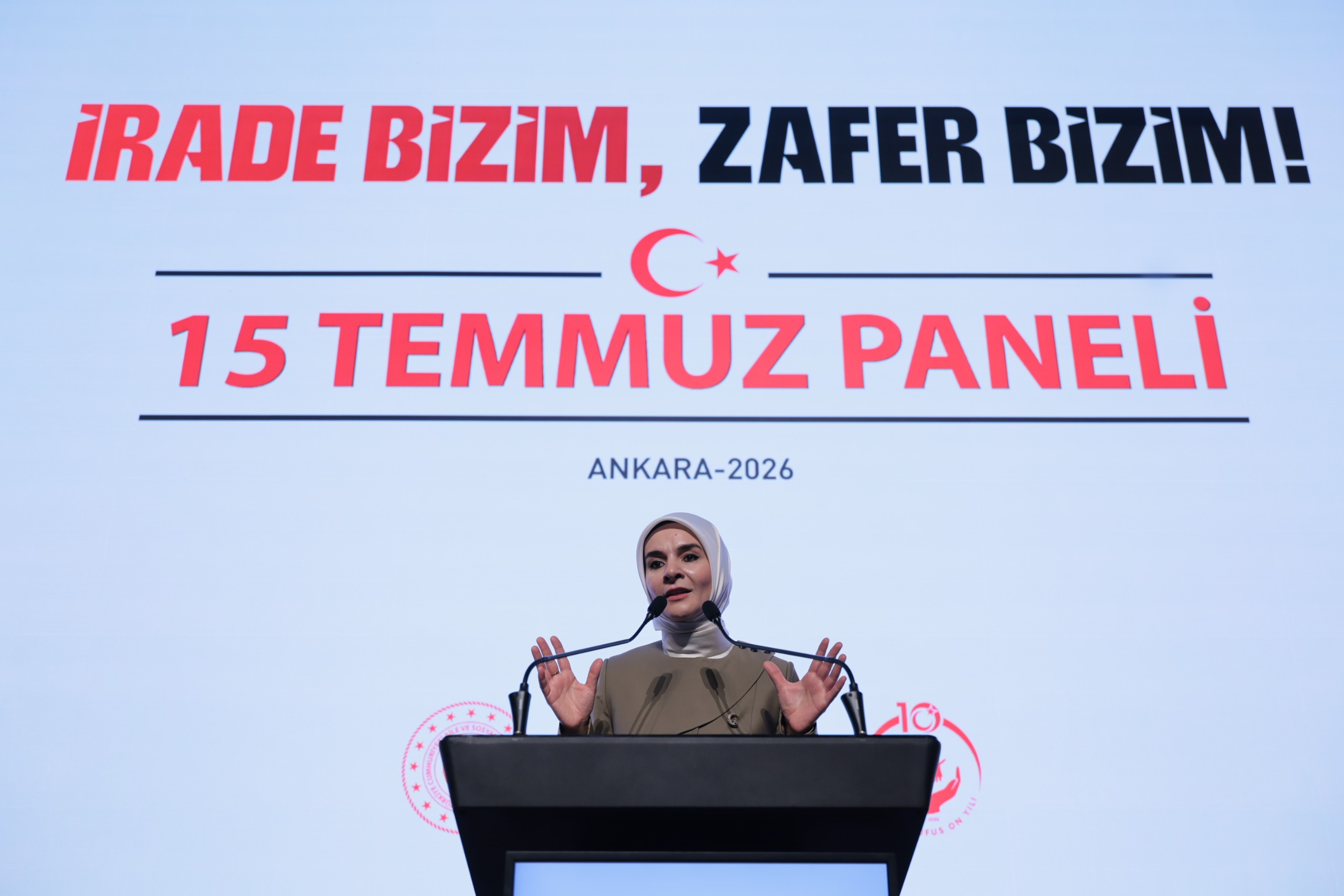 Bakanımız Mahinur Özdemir Göktaş, "İrade Bizim, Zafer Bizim 15 Temmuz" panelinin açılışında konuştu:
