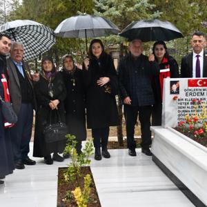 Ramazan Bayramı münasebetiyle Şehit yakınlarımız ve Gazilerimiz ile Kırıkkale Şehitliği ziyaret edildi. - fotoğraf 2