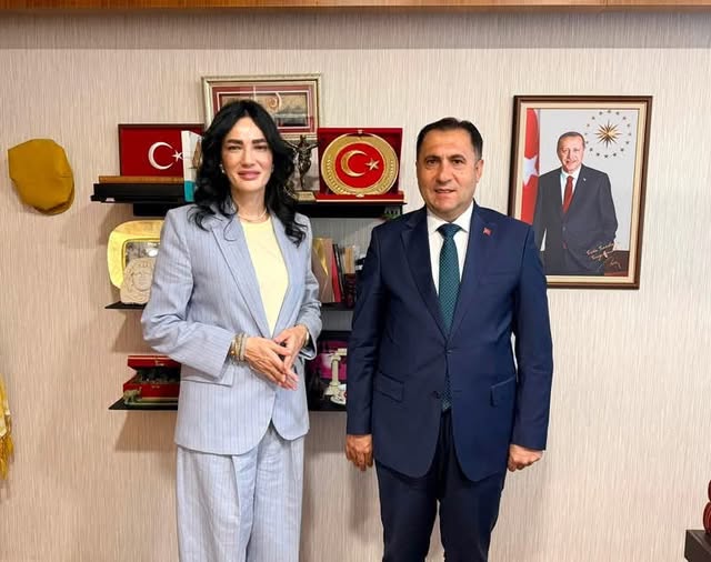  Aydın Milletvekilimiz Sayın Seda Sarıbaş’ı Makamında Ziyaret