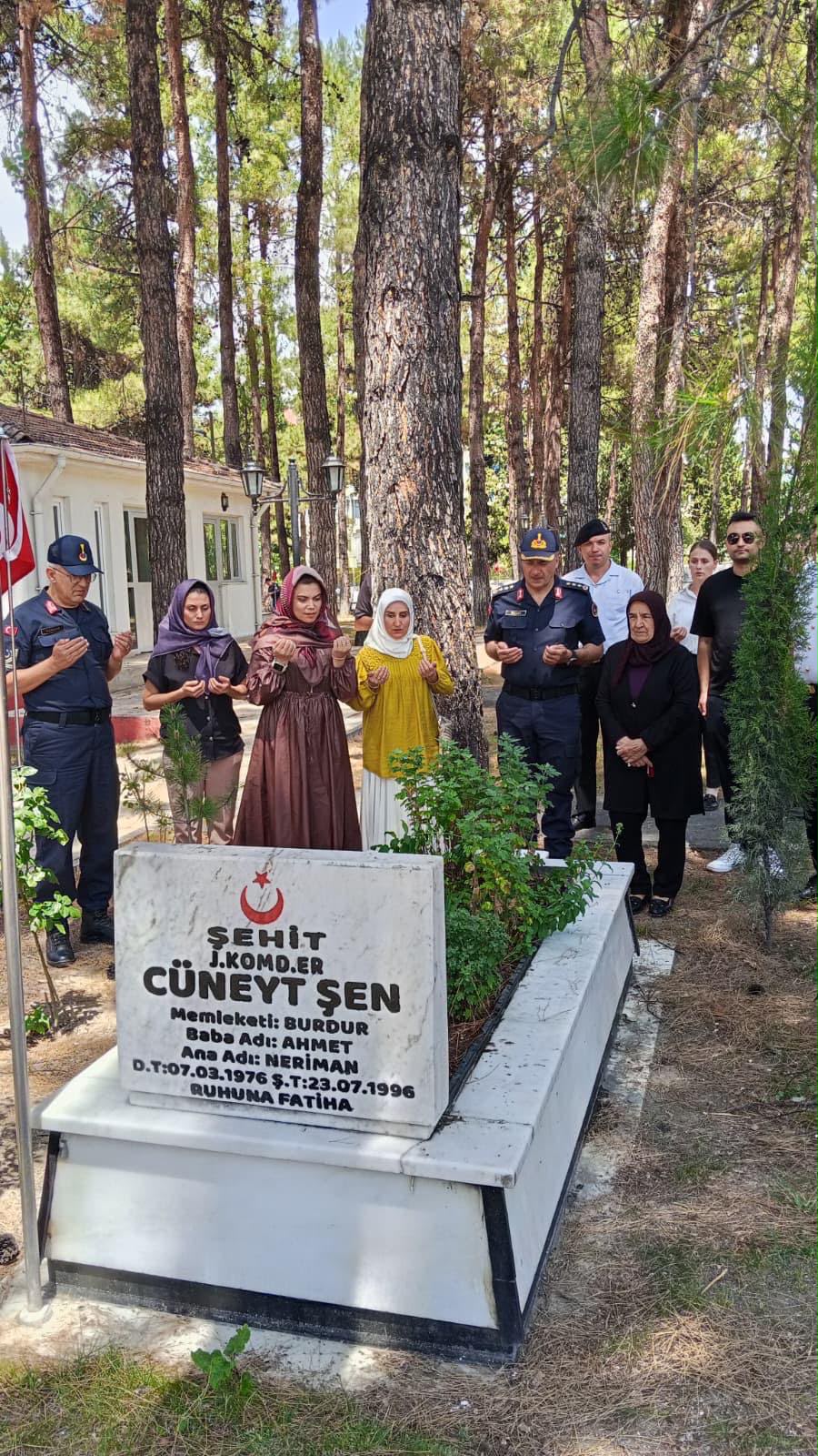  Şehidimiz Cüneyt ŞEN, Sene-i Devriyesinde Dualarla Anıldı