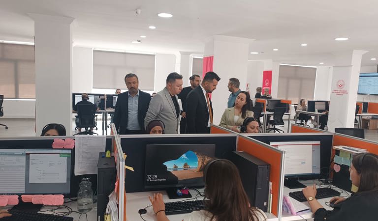 Afyonkarahisar'a Saha Ziyareti Gerçekleştirildi