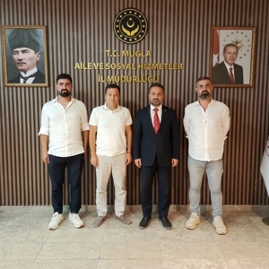 Özel Atayeri 2 Bedensel Engelli Bakım Merkezi Sahibi Cem DERİN, İl Müdürümüz Mahmut SELÇUK’u makamında ziyaret etti. - fotoğraf 1