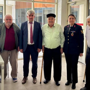 Jandarmamızdan Büyüklerimize Vefa Ziyareti - fotoğraf 4