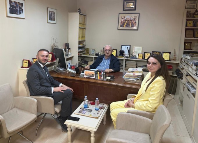 Yozgat Gazeteciler Cemiyeti ziyaret edildi.