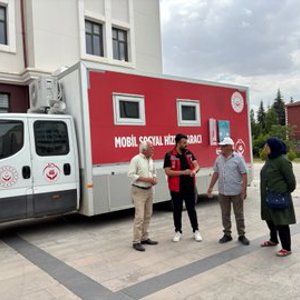 Şefaatli'de Mobil Sosyal Hizmet Aracımızla Vatandaşlarımıza Ulaşıyoruz. - fotoğraf 4