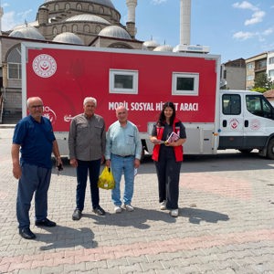 Mobil Sosyal Hizmet Aracımız Sahada! - fotoğraf 1