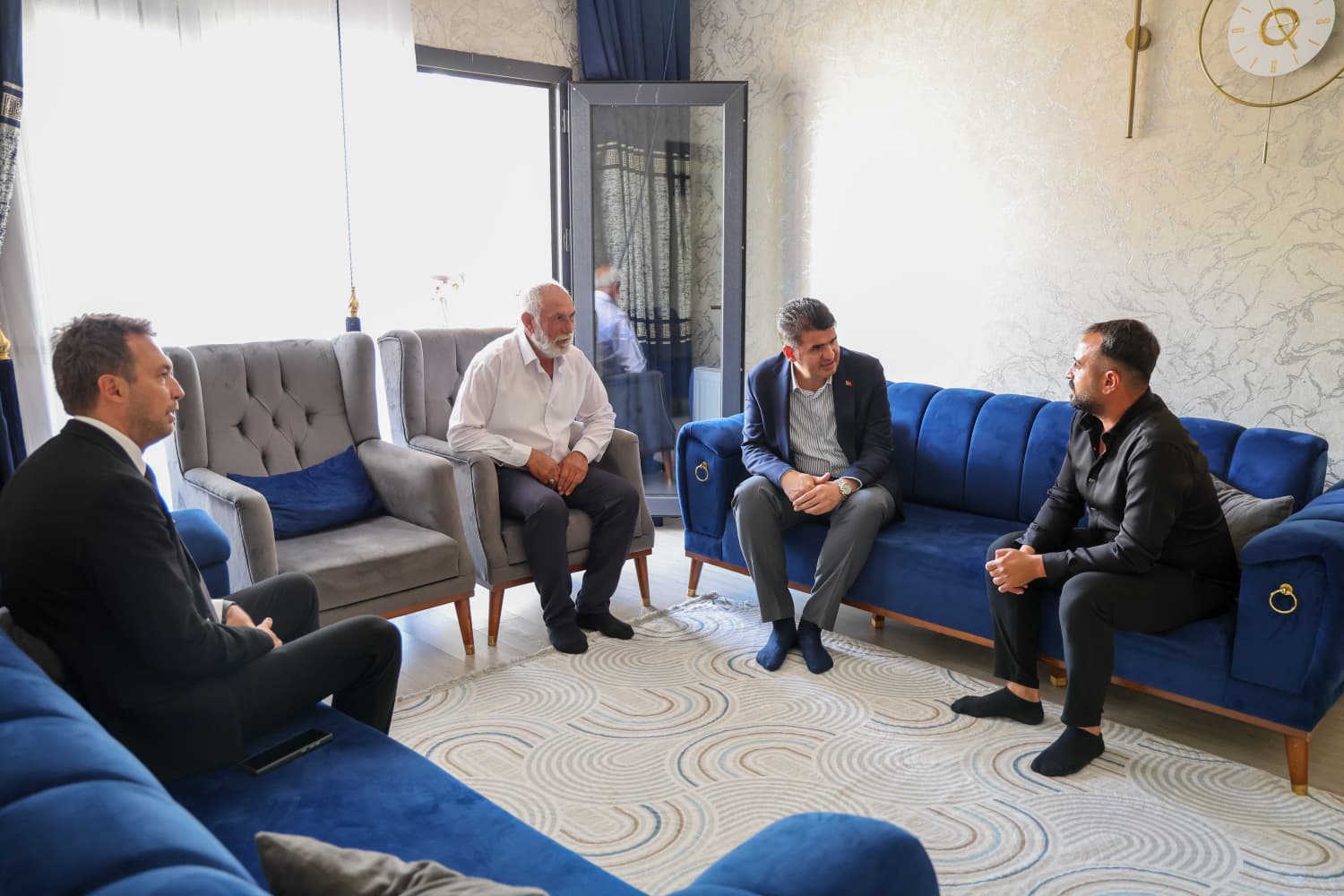 Vali Ömer Kalaylı ve İl Müdürü Çetin Tutaş'tan Kahraman Gazilerimize Vefa Ziyareti